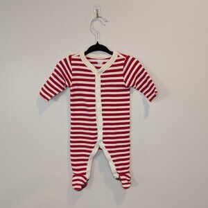 💛 4 for 10 💛 White and Red Striped Holiday Pyjamas | Christmas